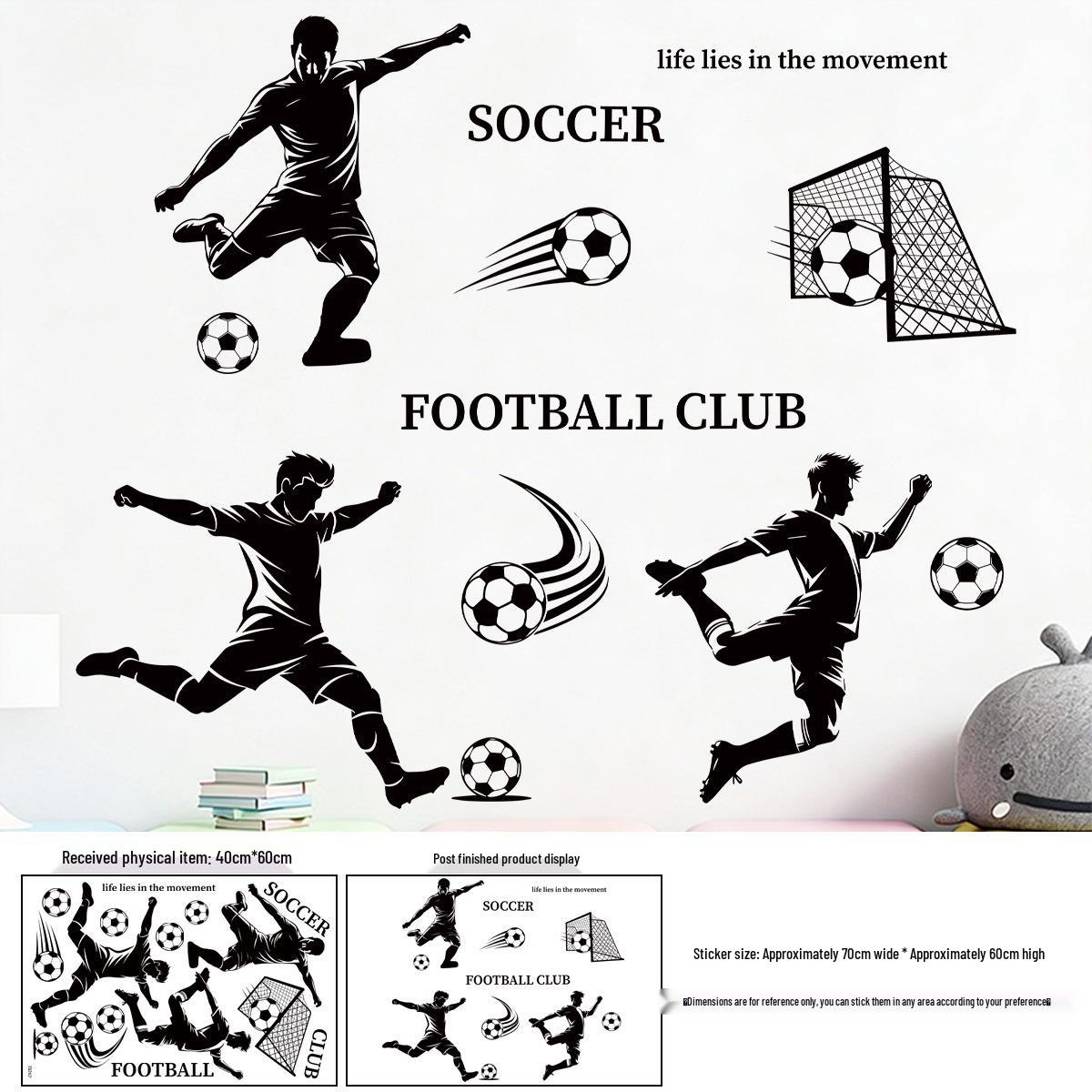 2026 USA-Canada-Mexico World Cup Fan Support Stickers 60cm*40cm*1 Sheet (Cotton Swab Roll)