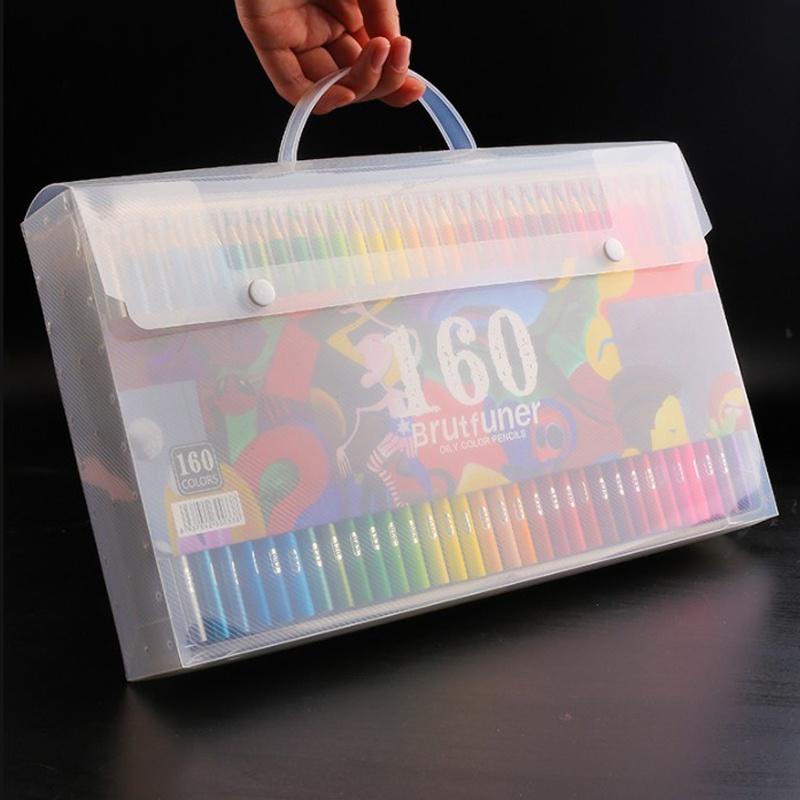 48/72/120/160 Colors Pencils Oil Color Pencils for Art Students Professionals