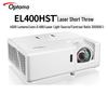 Optoma EL400HST 1080P HD 3D Laser Short-Throw Projector (CN Version)