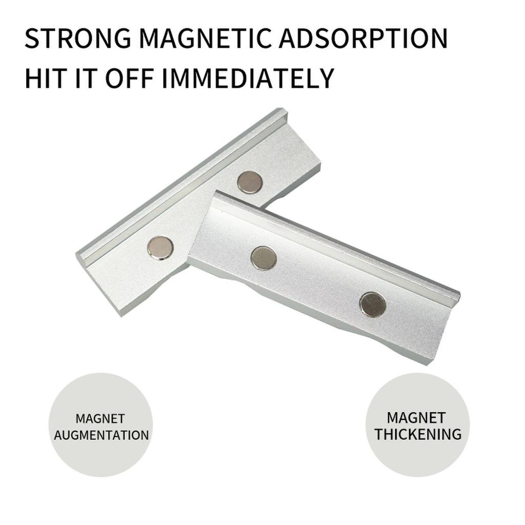 Vise Magnetic Protective Cover 4-8'' Jaws Protect Cover Aluminium Alloy Hand Tools V-type Bench Vise Protector Accessories