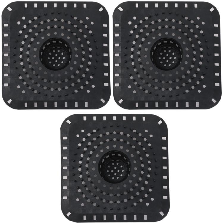 Not Clog Drain Guards Flexible Silicone Hair Catcher Reusable Strainer Odor Prevention Simple For Sink Shower Bathtubs
