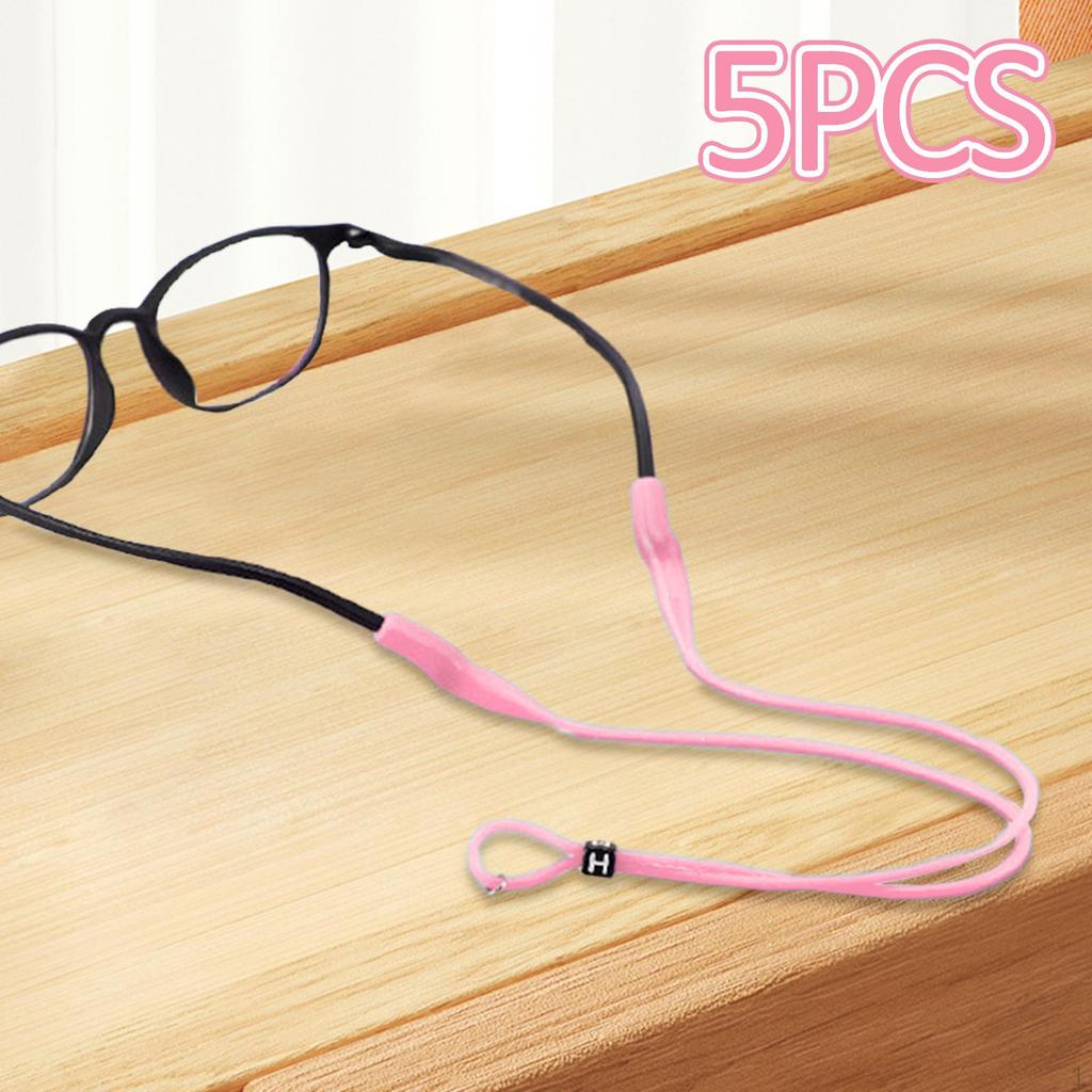 5 stück Brille Strap Eye String Sport Halter Sonnenbrille für Männer und