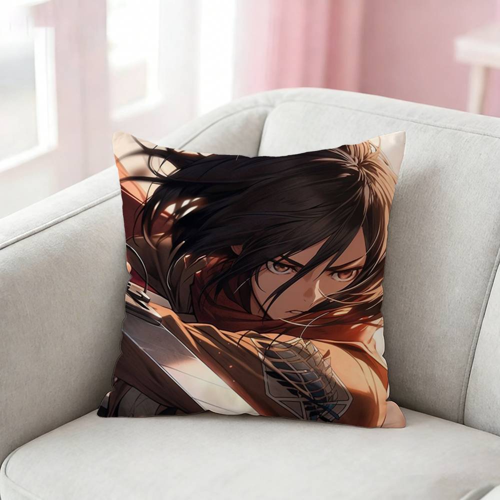 Anime AAttack COOL On Titan Pillow Case for Sofa Living Room Home office Decor Protective Cover