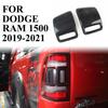 Carbon Fiber Rear Taillight Tail Light Lamp Cover Trim For Dodge Ram 1500 +