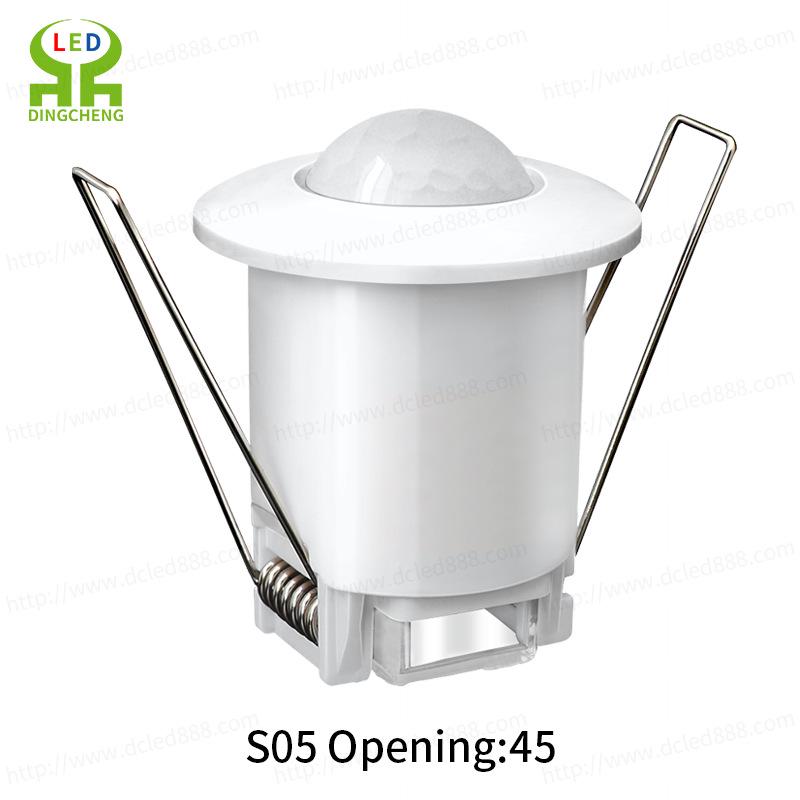 360° Recessed Infrared Ceiling Motion Sensor PIR