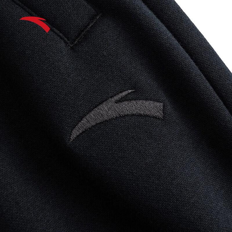 Anta Men's Fleece-Lined Winter Sweatpants