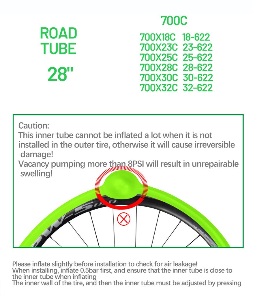 2 pcs CYCLAMI Ultralight Gravel Bike TPU Inner Tube Tire Road MTB 29 French Valve FV 45mm 65mm For 700C 32C 35C 37C 40C 47C