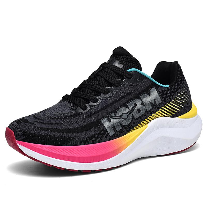 2025 new fashion cushioned running shoes male students springback non-slip casual shoes all round head sports shoes