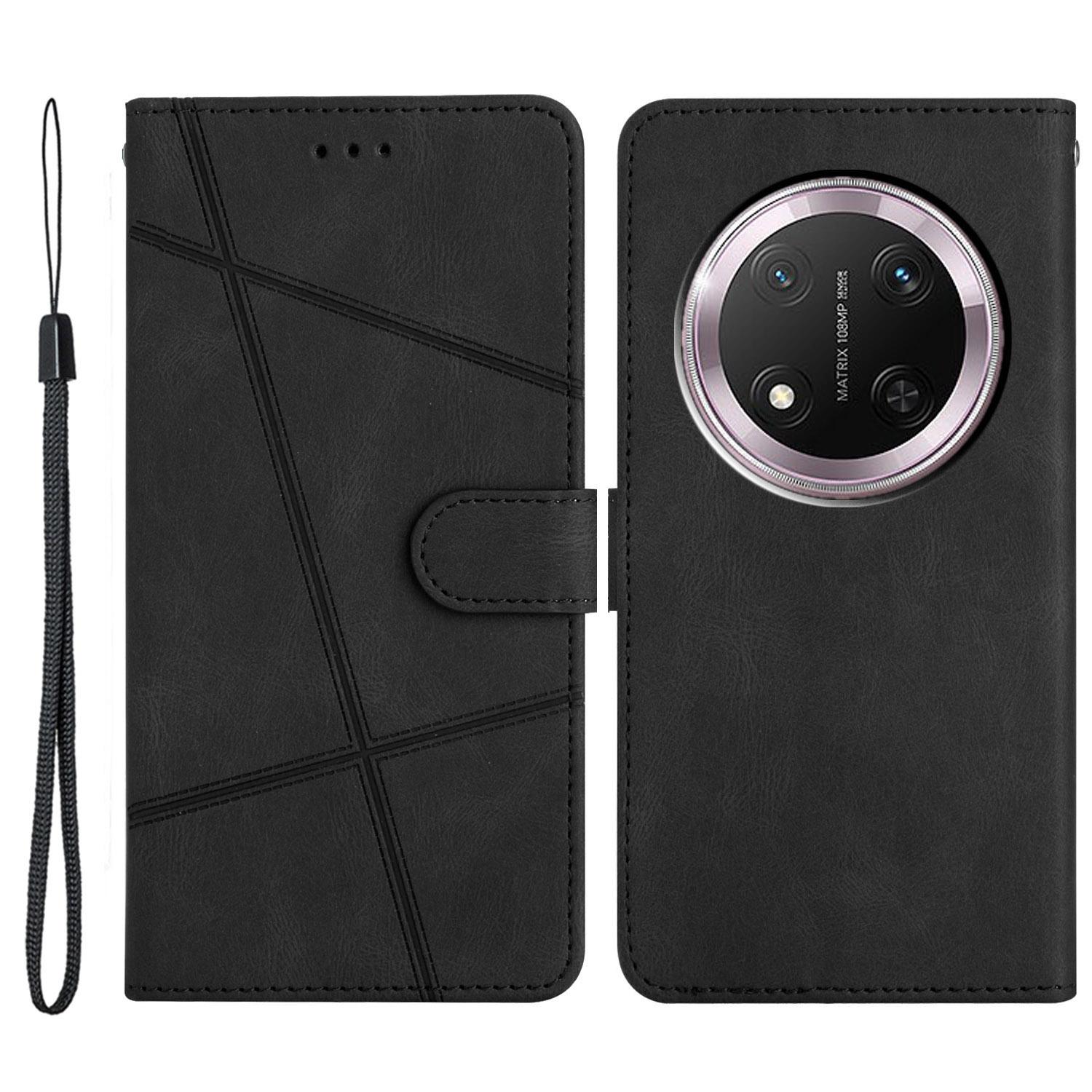 

For Honor Magic7 Lite 5G/X9c 5G/X60 Pro 5G Case Crazy Horse Texture PU Leather Wallet Stand Phone Cover F