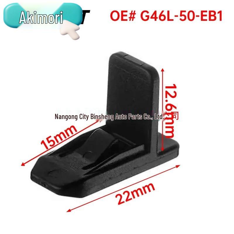 Front Grille Seal Plate Clips (Pack of 10) Compatible with Mazda 3, 6, CX-3, CX-5