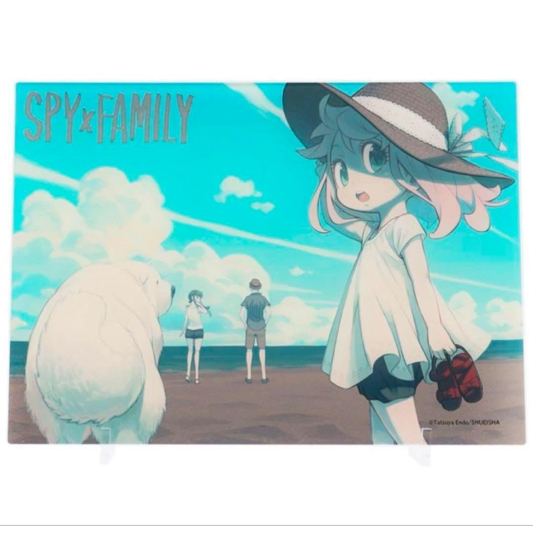 Used SPYFAMILY Exhibition Limited Foil Acrylic Art [Summer]