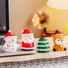 Delicate Christmas Figurine Decoration Resin Christmas Tree Figurine Holiday Gift