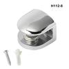 Glass Shelf Diecast Modern Simple Style Adjustable Nonslip Moistureproof Bathroom Cabinet Clamp Bracket Holder Hardware