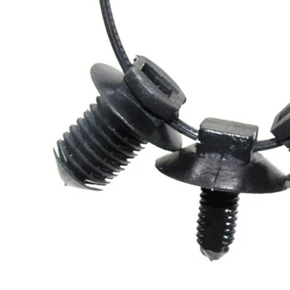30x Car Body Oil Pipe Barbed Cable Tie Fixed Base Plastic Fastener Clip Buckle