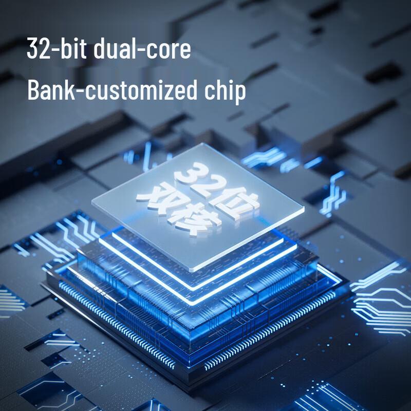 Deli Dual Screen Portable Money Counter with Counterfeit Detection CN plug (adapter included)