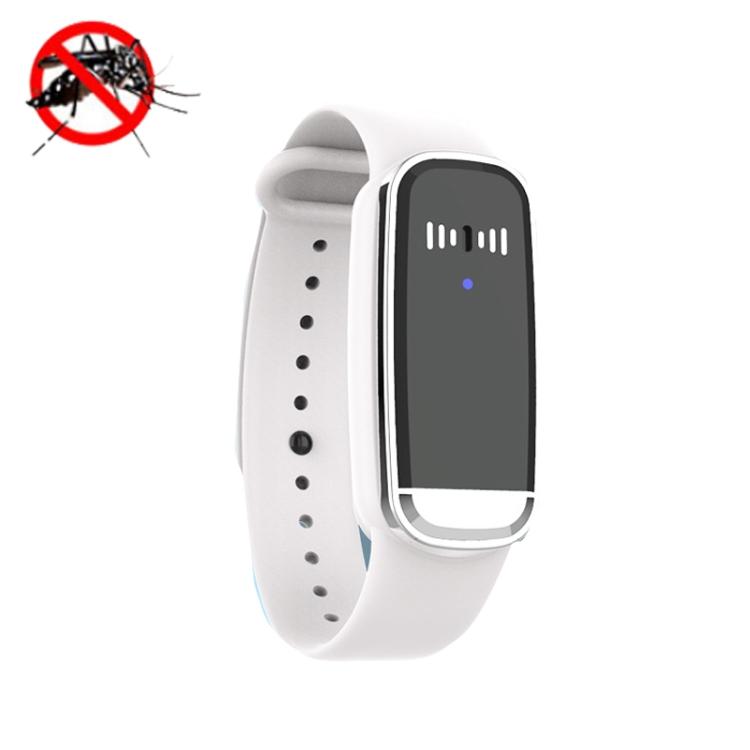 

M70 Ultrasonic Mosquito Repellent Bracelet Outdoor Mosquito Repellent M70 (White) білий