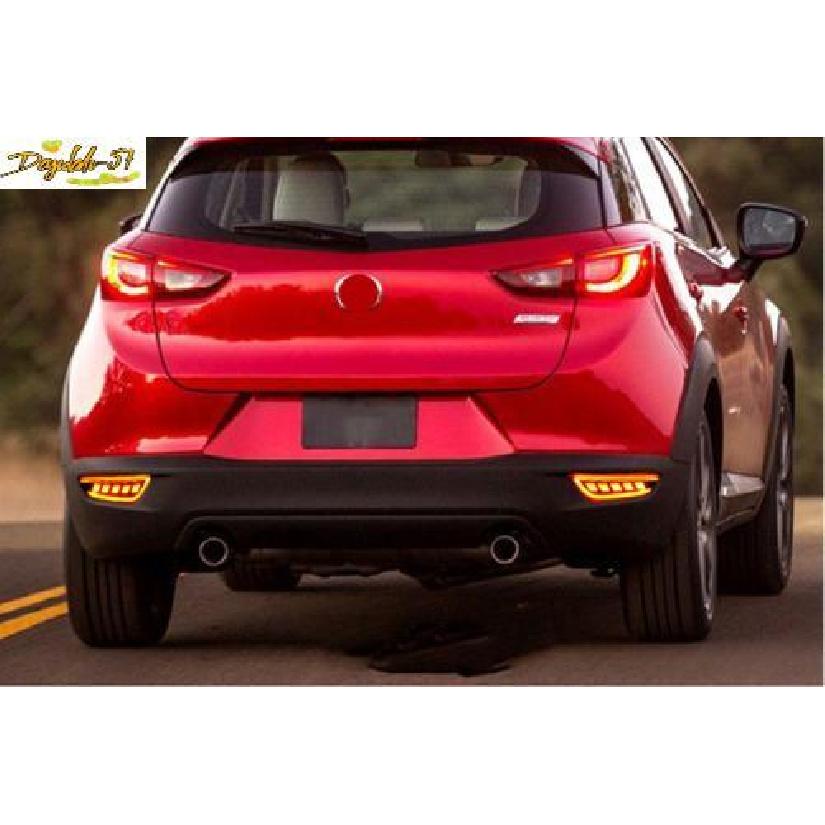 For 2016- Mazda CX-3 CX3 LED Rear Fog Light Tail Bumper Light Sets New