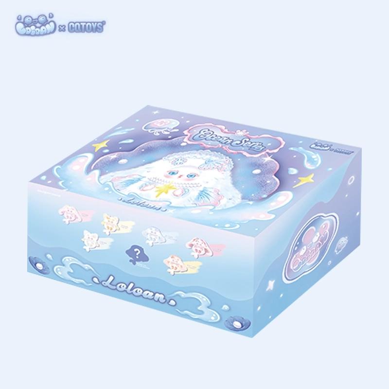 CQTOYS Loloan Ocean Series Plush  Cute Doll With Exquisite Packaging Trend Toy Bedroom Decor  Surprise Gift