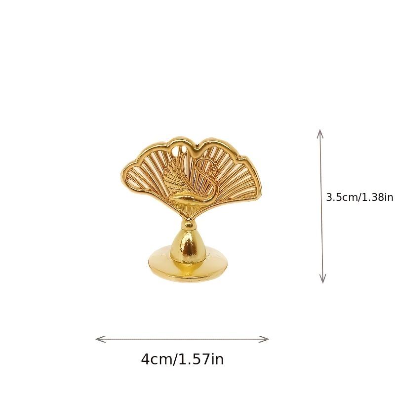 Elegant Swan Shape Zinc Alloy Ant Moths Metal Wall Art Hardcover Ornament for Living Room Bedroom Decor