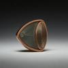 Adult Magnetic Stress Relief Toy Slide Pivot Sliding Magnet Click Coin Compact Triangular Tactile Coin for Stress Anxiety Relief