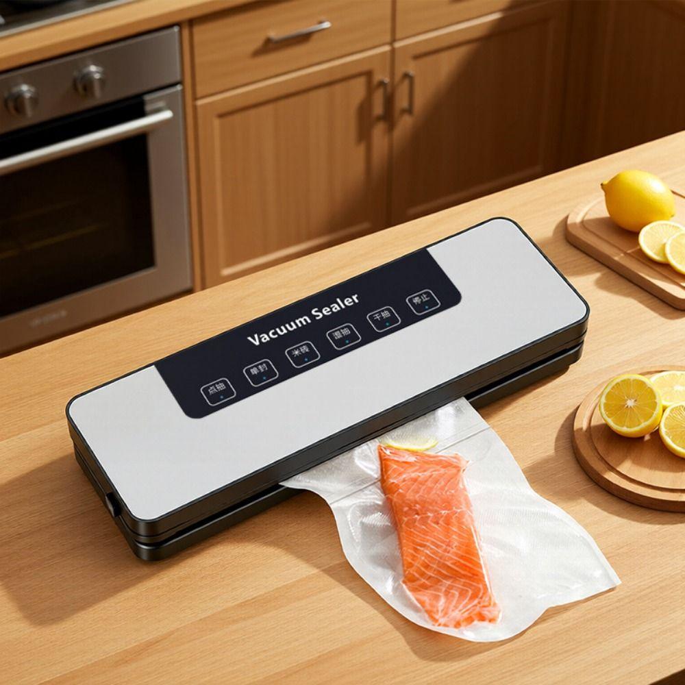 Touch Button Electric Vacuum Sealer Multiple Modes Kitchen Food Sealing Food Storage Seal Automatic Hand Control