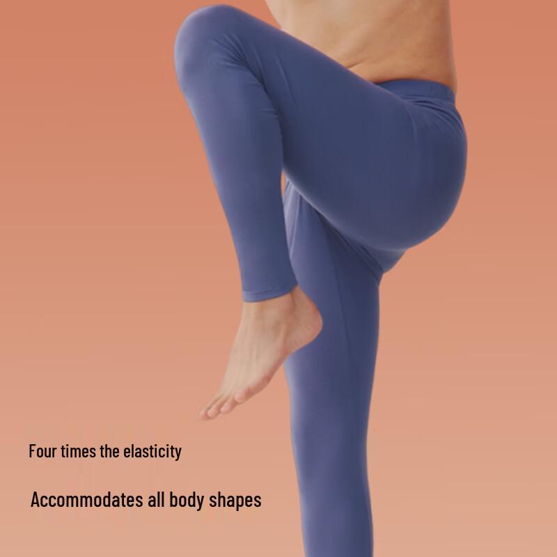 Męska antybakteryjna bawełna czysta termiczna bielizna długa (2-Pack)