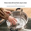 SUPOR 30cm 304 Stainless Steel Double-Layer Steamer Pot