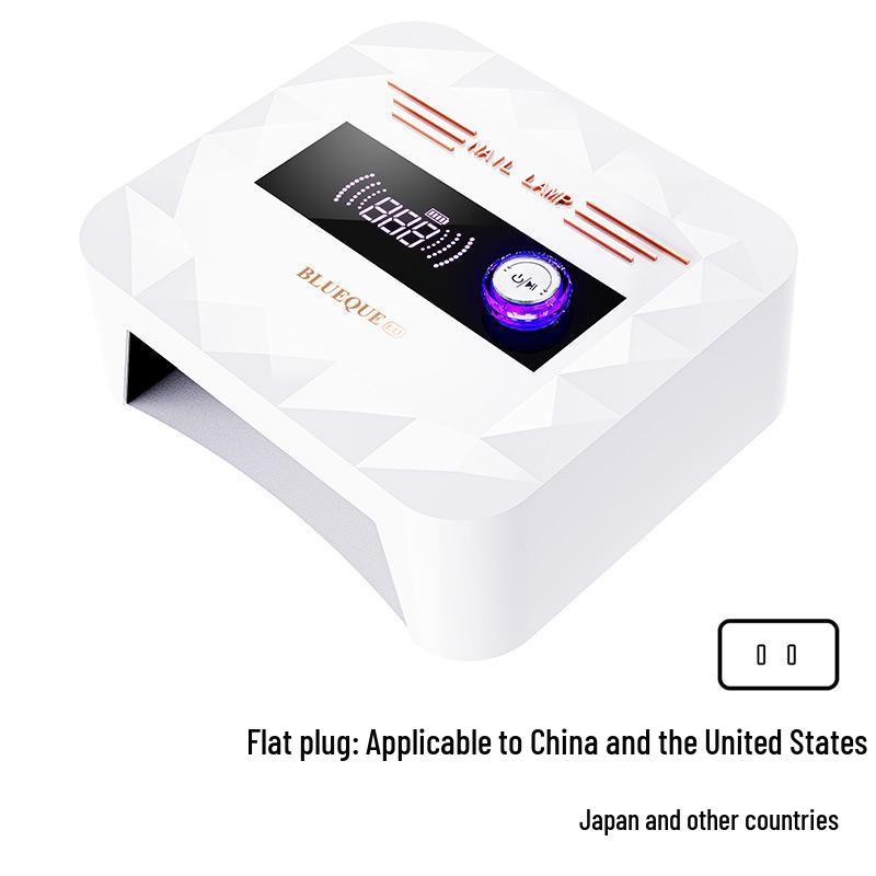 Adjustable Timer UV Nail Lamp for Gel Polish Curing and Quick Drying