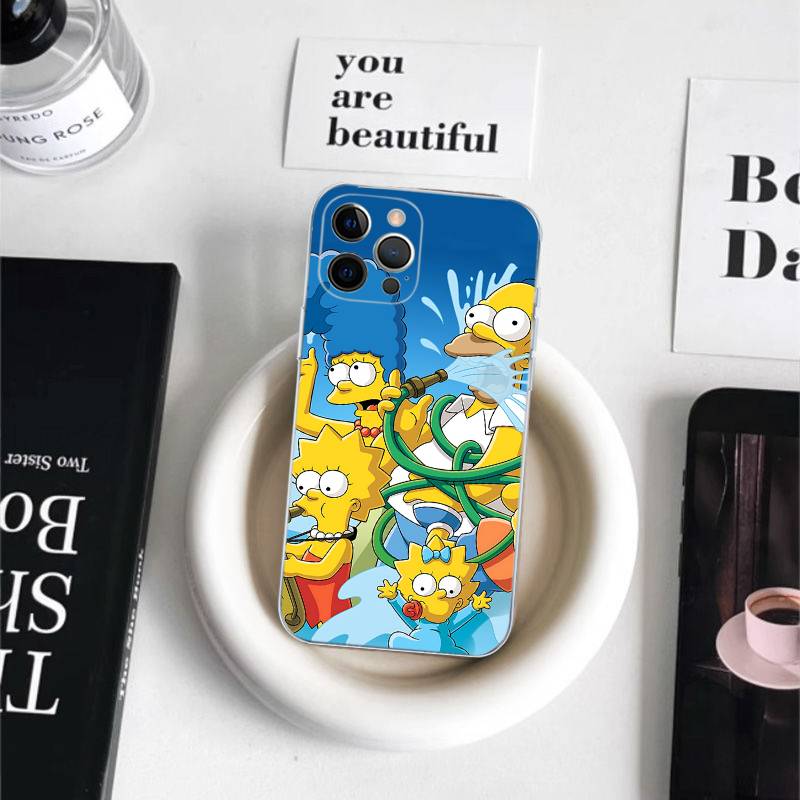 Funny Cartoon S-Simpsons For IPhone 17 Air 16 Pro Max 15 14 13 12 11 Plus Phone Case