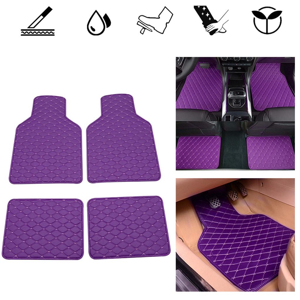 Automobile Universal Foot Pad Automobile Carpet Leather Foot Pad