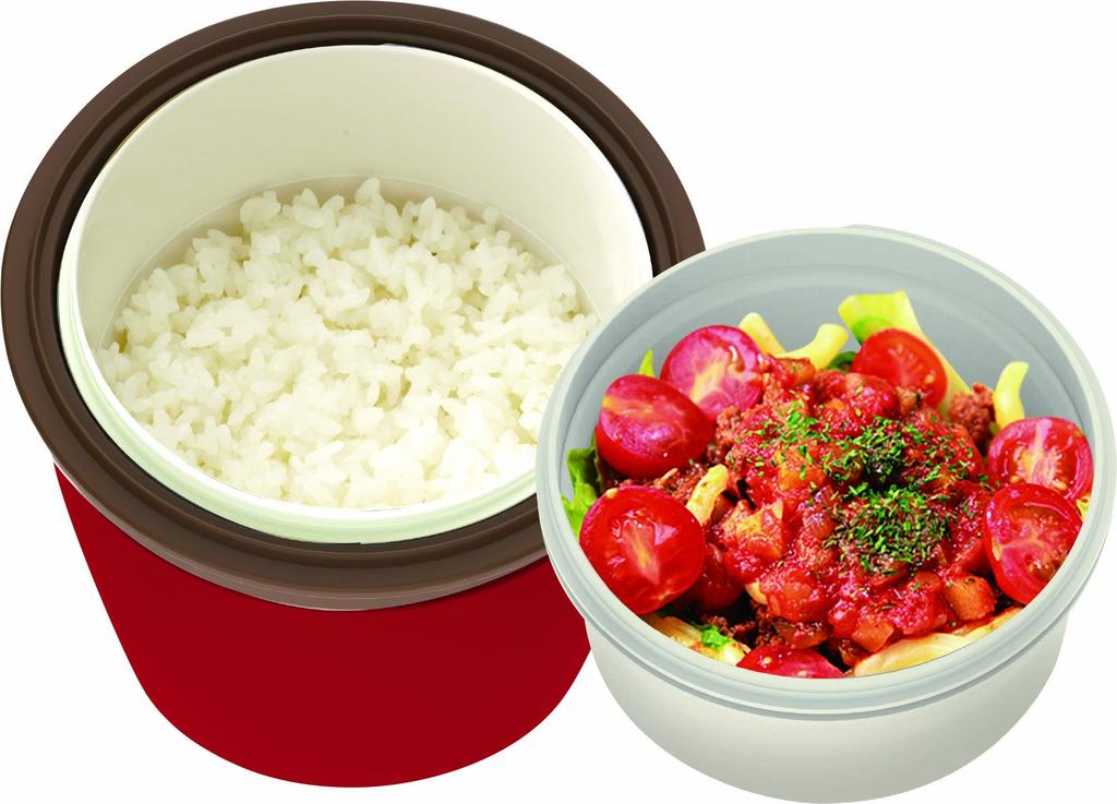 Asvel Cafe Bowl Lunch 500ml Mickey Minnie Red &