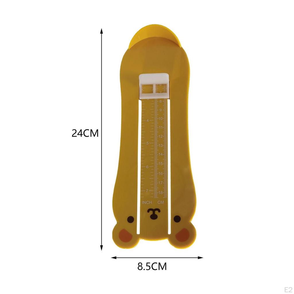 Adorable Animal Foot Measuring Tool for Precise Shoe Size Determination