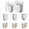 2PCS Collapsible Kitchen Cabinet Waste Bin 6/10 L Garbage Box Hanging Kitchen Trash Can  Study