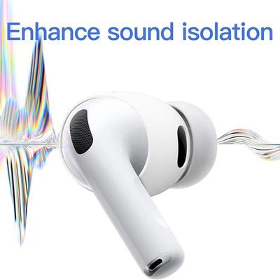 Soft Silicone Ear Tips Ultra Thin Non-slip Earbuds Protective Cover Anti-Scratch Replacement Ear Cover for AirPods Pro 3
