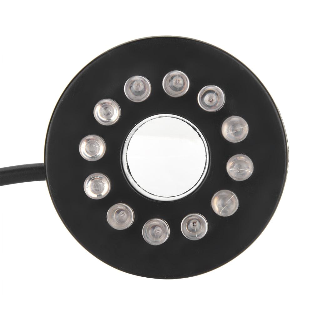 Bomba Sumergible Silenciosa con Luz LED Estanque de Peces Acuario Fuente