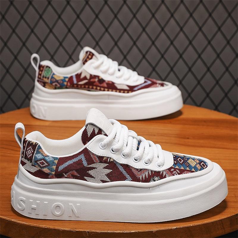 

Мужская обувь повседневная обувь 2024 года мужская обувь лето новый модный тренд универсальные туфли на плоской подошве с низким верхом 44