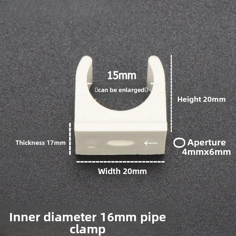 white 16mm Garden PVC Connector Fittings Straight 90 ° Elbow Tee Water Pipe Adapter Aquarium Water Supply 5-Way Joint