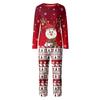 Christmas Day 3D Prints Family Matching Long Sleeve Tops+Pants Set Family Matching Sets
