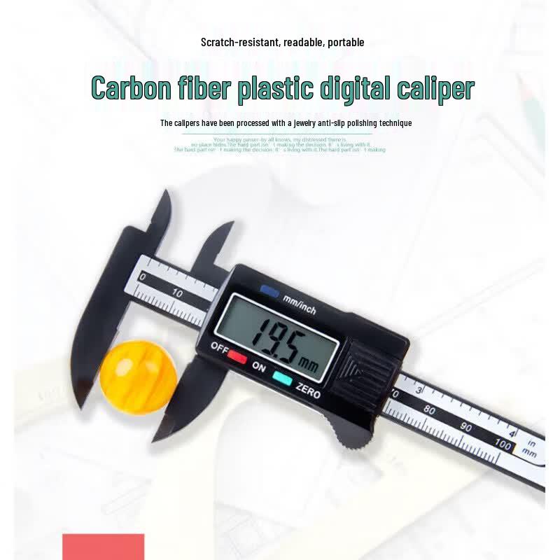 Digital Plastic Vernier Caliper for Jewelry & Crafts
