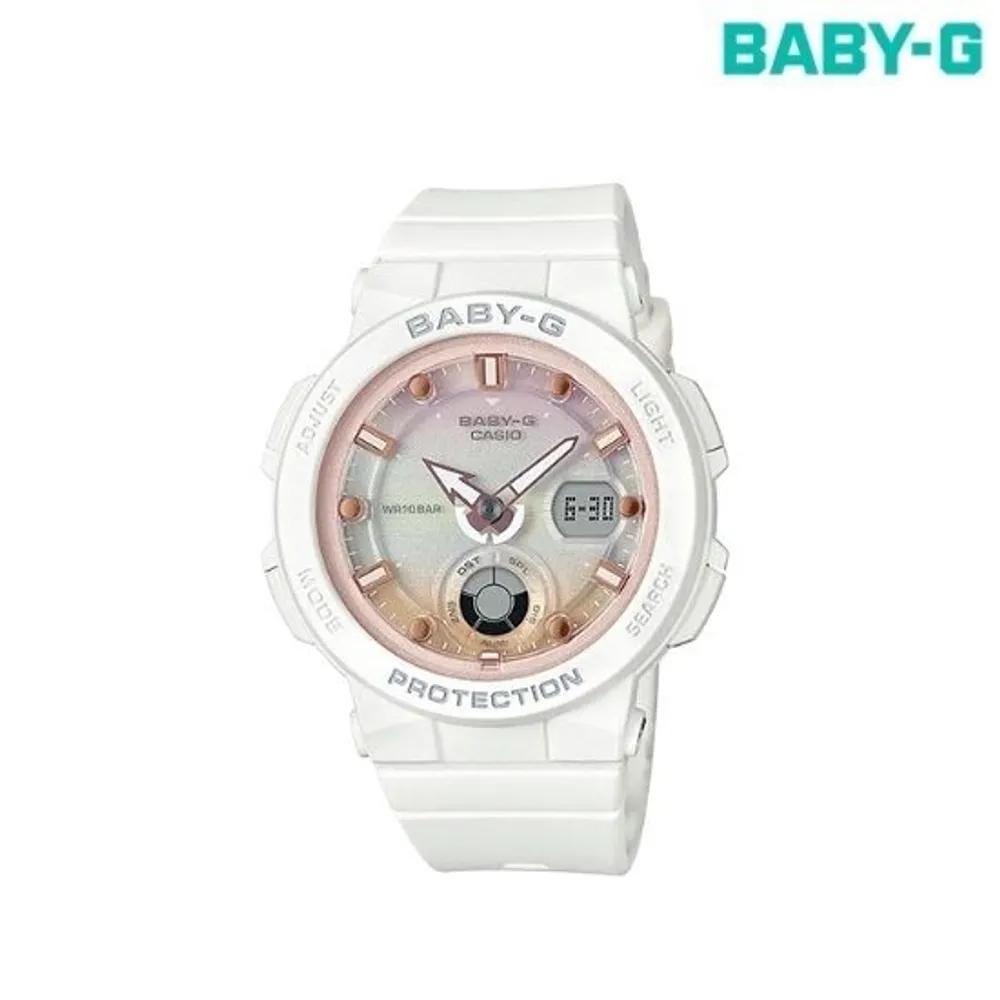 BGA-250-7A2DR Beach Traveler Series Digital Waterproof Watch