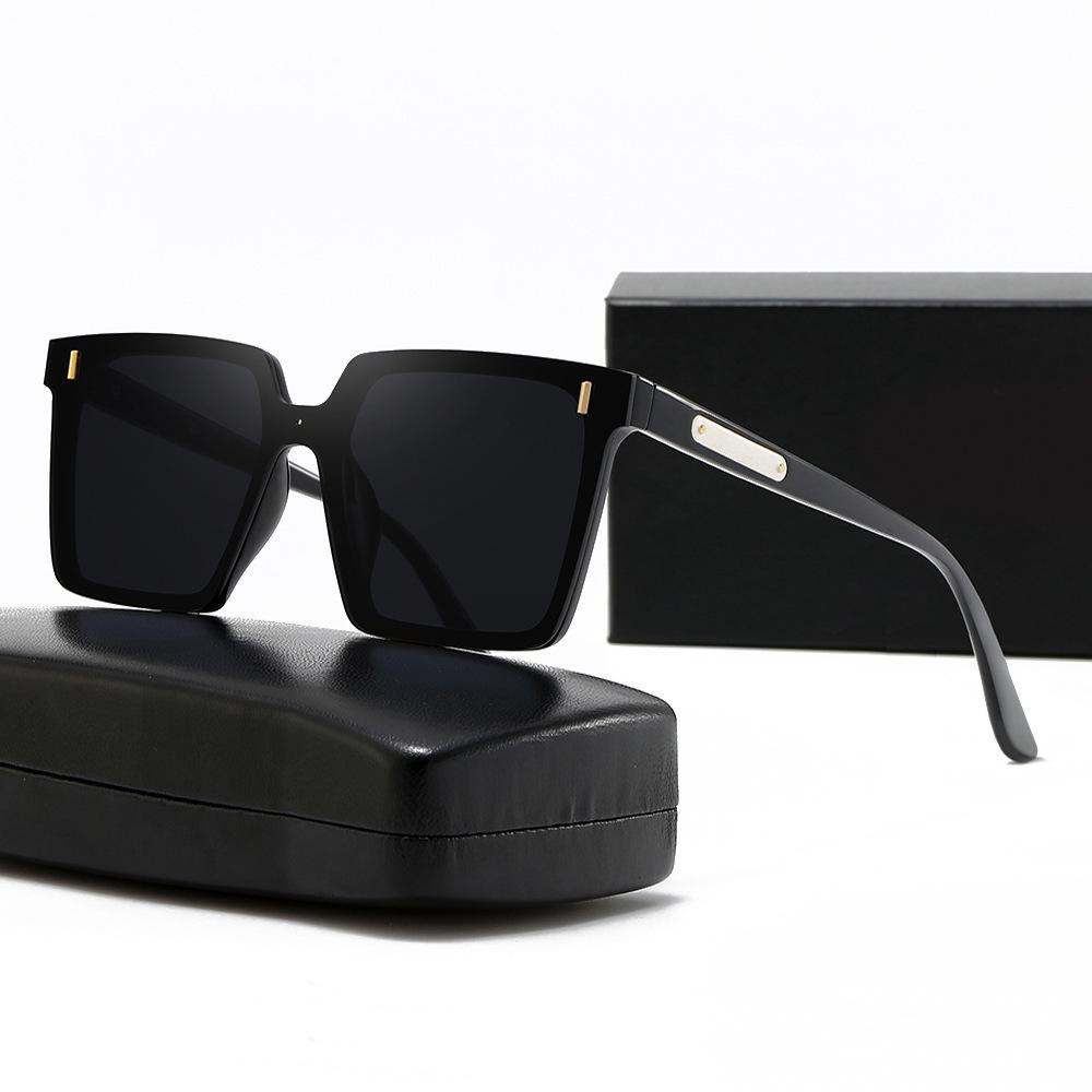 Polarized Unisex Oversized Anti-UV Sunglasses for Sunglasses for Live Broadcasts