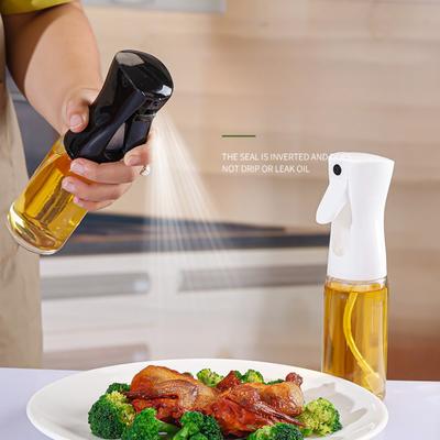 220ml Oil Spray Olive Oil Spray Bottle Kitchen Cooking Dispenser Camping Baking Vinegar Soy Sauce Sprayer Containers