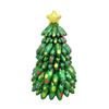 1 Stück Neuer Extra Großer Stehender Weihnachtsmann Folienballon Weihnachtsfeiertags-Partydekoration Neujahrs-Geburtstagszubehör Ostergeschenk