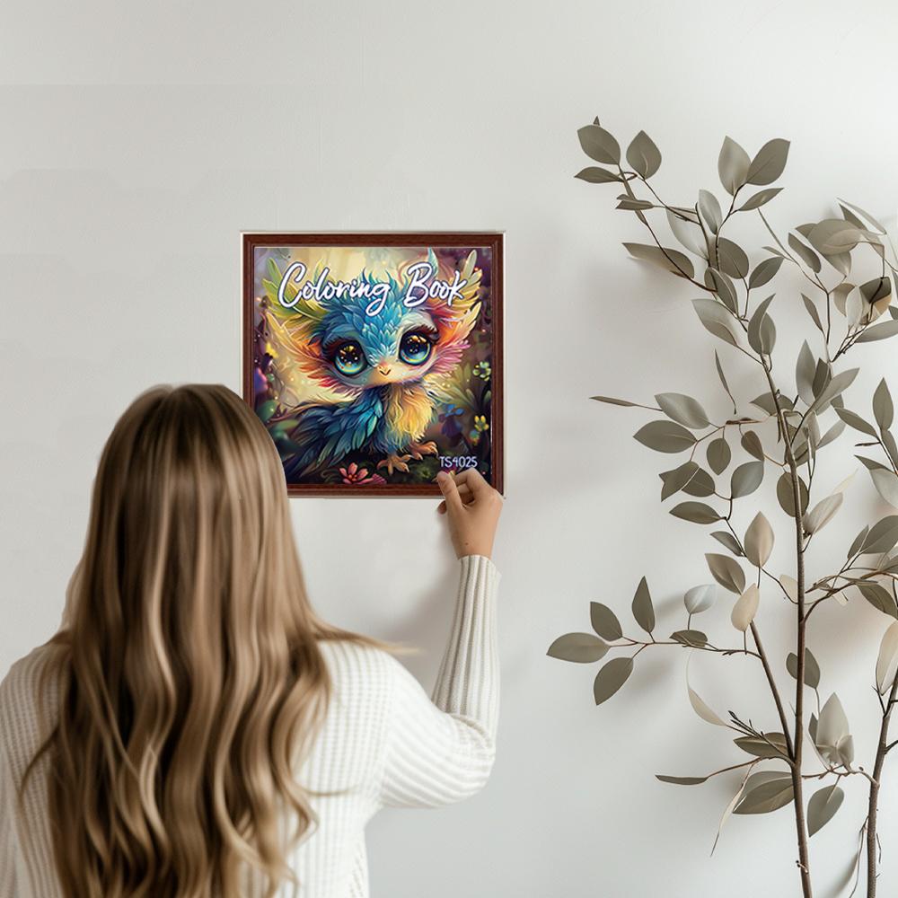 1pc, Teen Girls Coloring Book - Teen Coloring Book - 30 Sheets, 8.3x 8.3in, For Adult Stress Relief, Christmas, Halloween Gifts