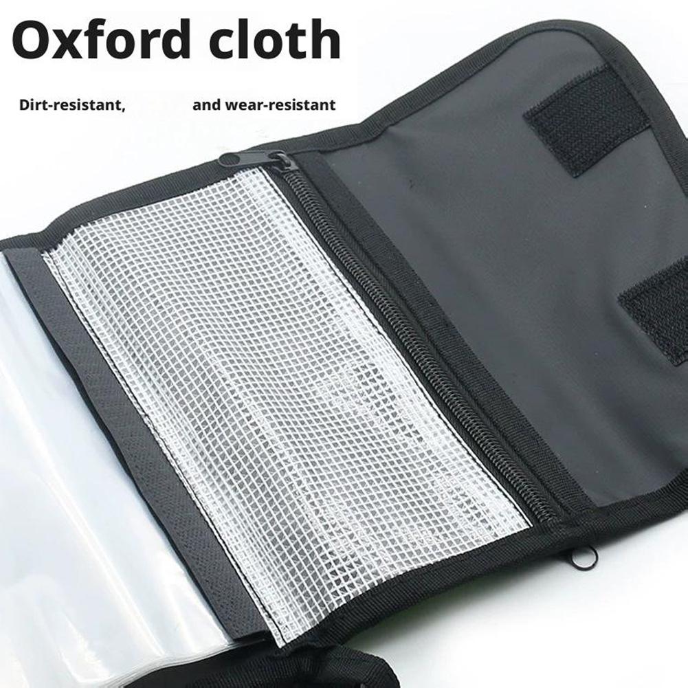 Lure Soft Bait Bag Luya Fake Bait Bag PVC Inner Bag Partitioned Waterproof Storage Bag Fishing Sorting Accessories Storage Bag