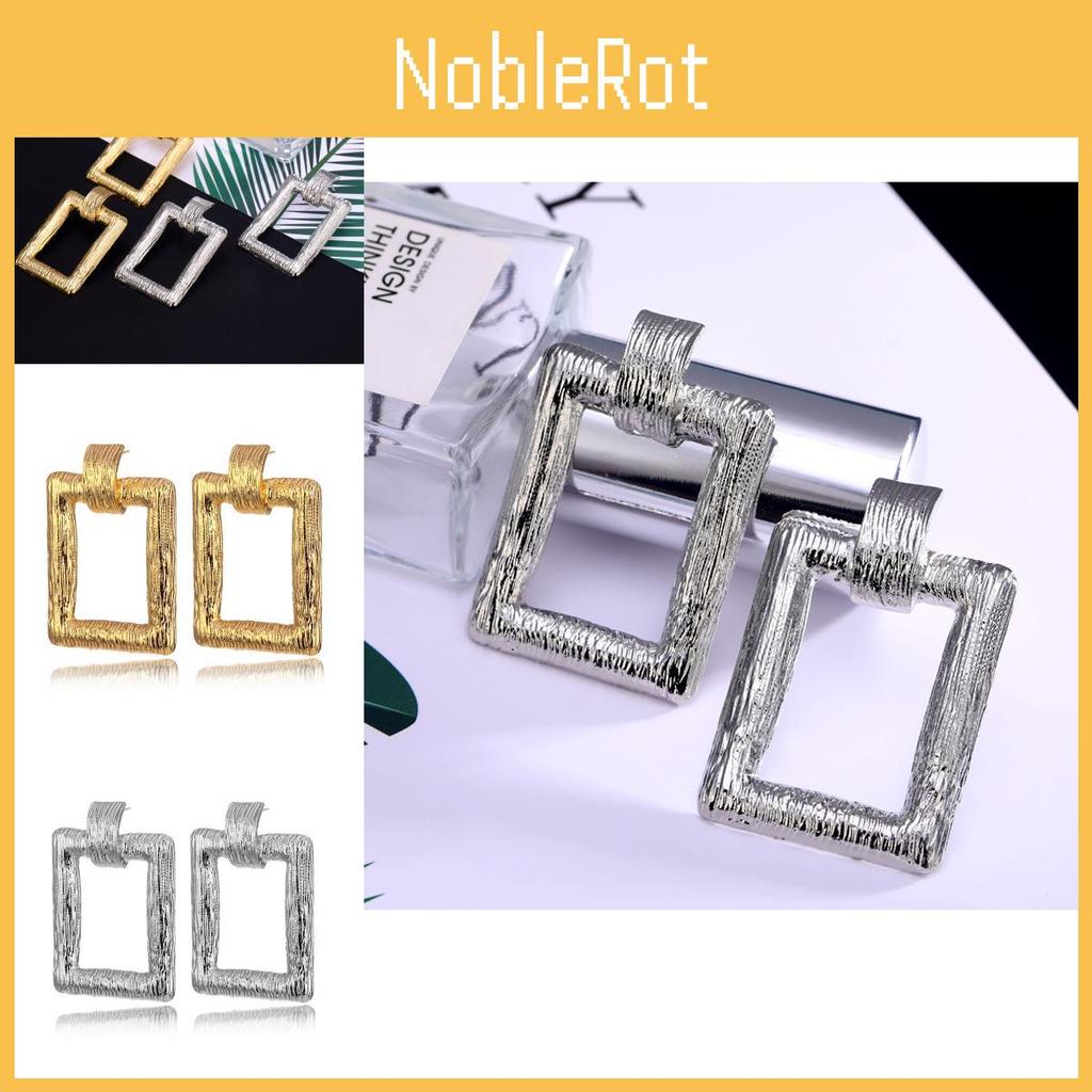 Bold Shape Geometric Alloy Earrings For Women Ideal For Gifts Business