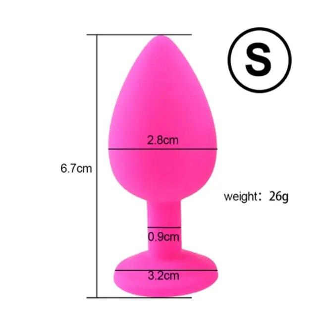 Prostate Massager Anal Butt Plug Anus Expandable Bdsm Bondage Sex Buttplug Erotic Accessories Bullet Vibrator Sex Toys For Woman