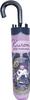 Kuromi Folding Purple Umbrella, 53cm, Hand-Open, Sanrio, Cute, Black,