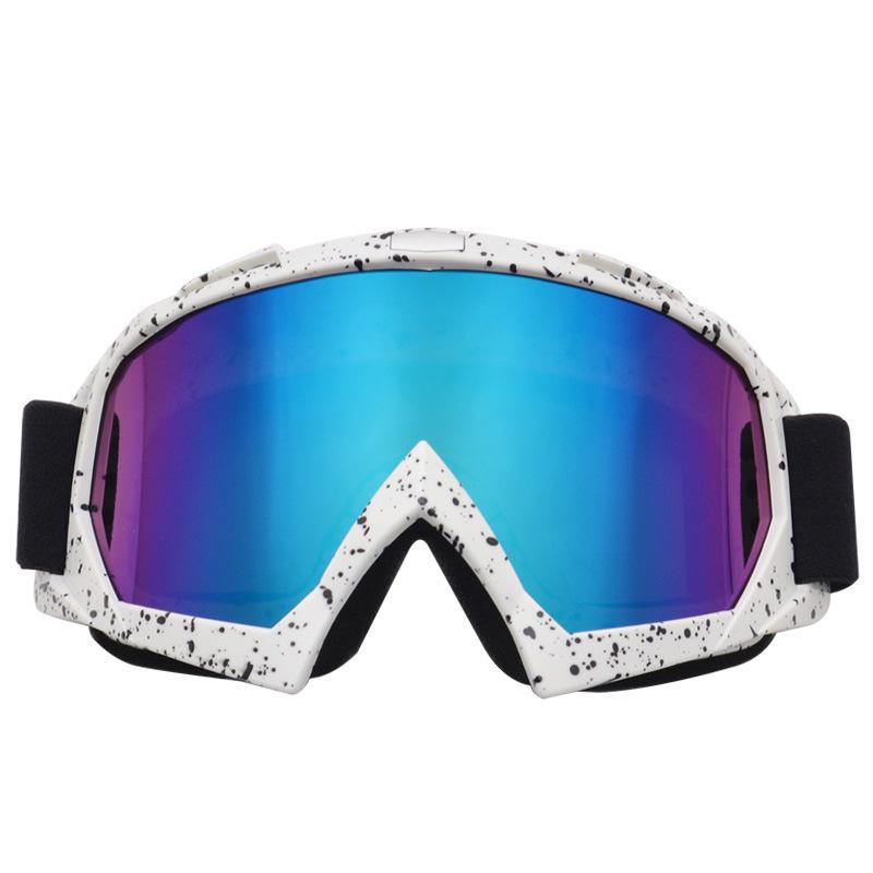 Off-Road Motorcycle Goggles: Windproof Lens for Helmets, Skiing, and Outdoor Riding.