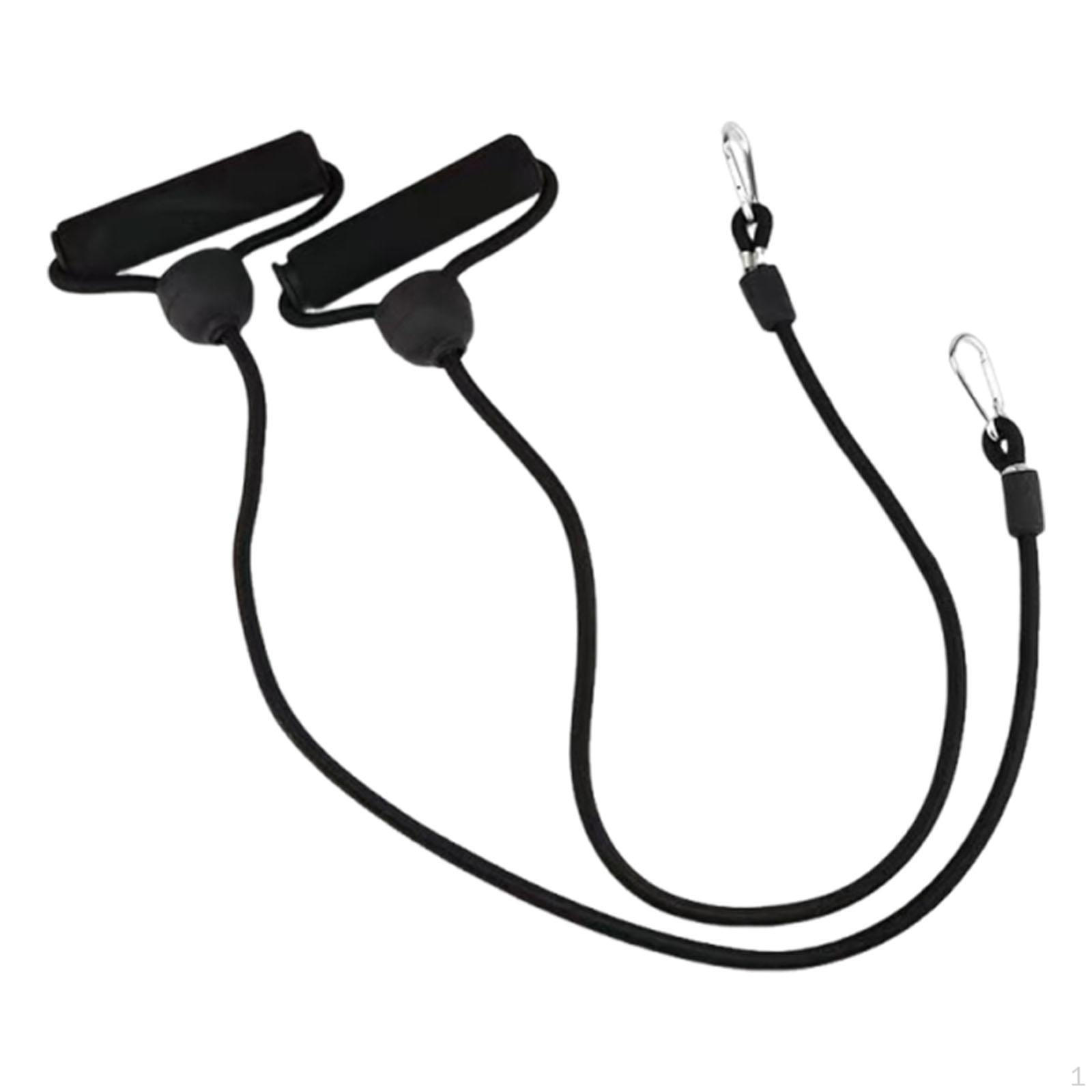 

1 пара фитнес-канатов, эспандеры для степов чёрный